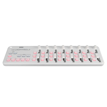 Controlador Korg De Usb-Midi Faider Generacion 2, Nanokontrol2-Wh